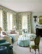 田园混搭风格窗帘布艺装修图片欣赏2025