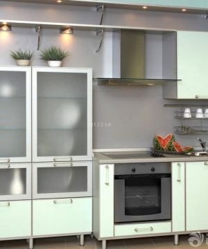 2023开放式厨房橱柜颜色装修设计图片