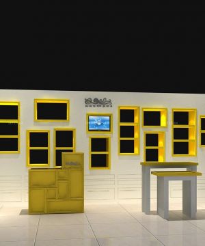 商场鞋柜布局设计装修效果图2025款