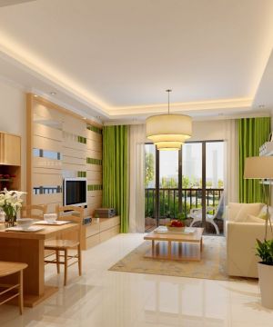 经典现代风格家装客厅窗帘装修效果图片大全2025图片