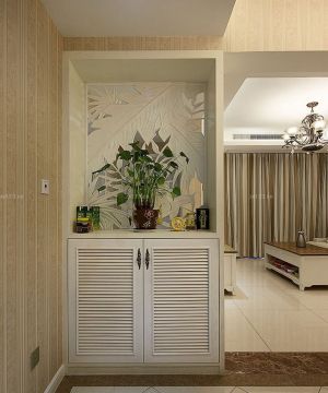 现代家装风格鞋柜装修效果图大全2025图片
