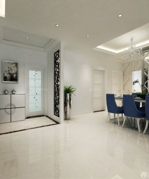 唯美简欧式风格进门鞋柜装修效果图2025