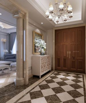 时尚欧式风格简易鞋柜装修效果图片大全