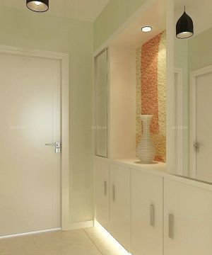 入户鞋柜样式装修效果图2025新春