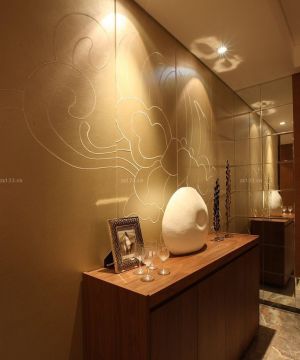 小户型家装玄关鞋柜装修效果图片2025 