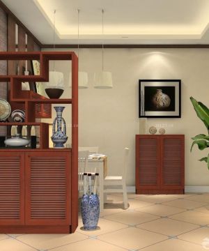 80后小屋客厅鞋柜装修效果图2025款
