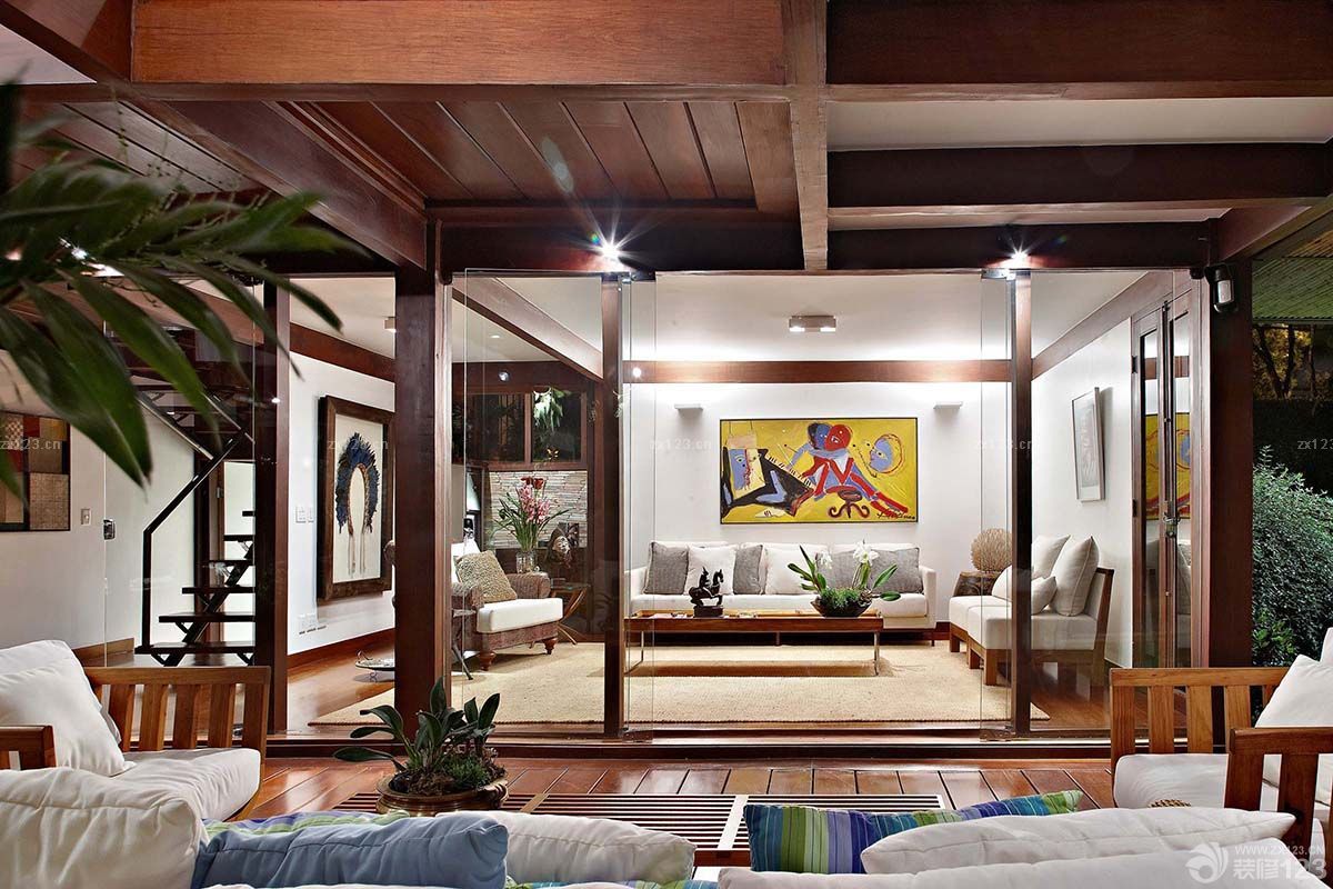 2025经典农村别墅实木家具设计效果图片