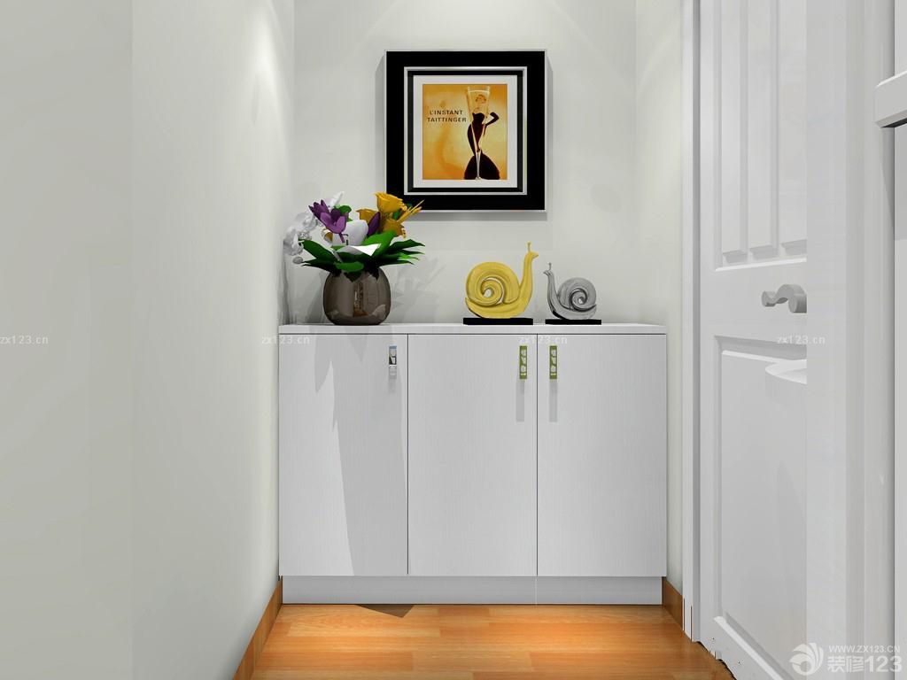 2025最新现代简约风格入门鞋柜装修效果图