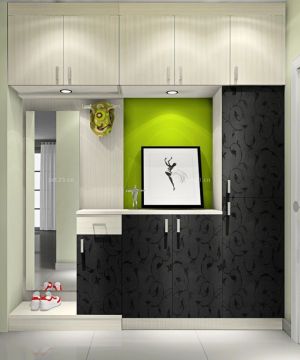 2023特色现代家装墙壁鞋柜设计装修效果图片大全