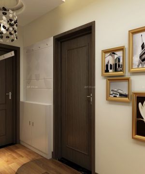 最新现代风格墙壁鞋柜装修效果图片大全