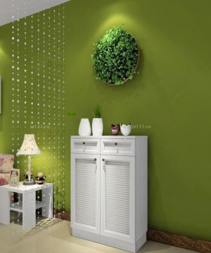 经典家装小鞋柜设计装修效果图2025款