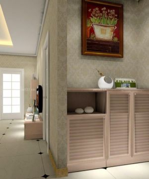 特色现代风格小鞋柜装修效果图2025款