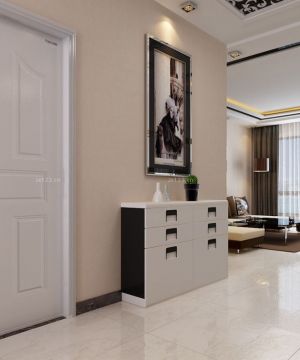 经典现代风格家装小鞋柜装修效果图2025款