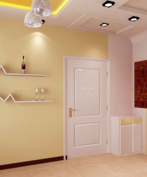 现代家装风格小鞋柜装修效果图片2025款