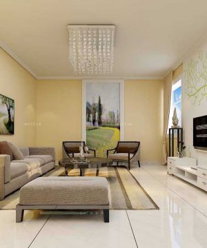 现代家装客厅设计装修图片效果图