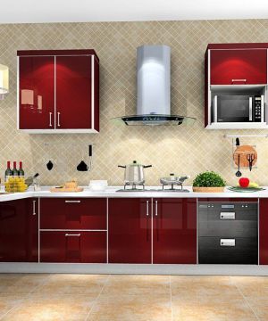 小户型厨房橱柜装修设计效果图欣赏2023