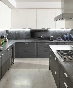 小户型厨房橱柜最新设计图片2023