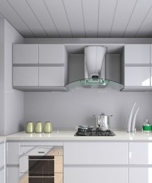 最新小户型厨房橱柜集成吊顶设计效果图大全