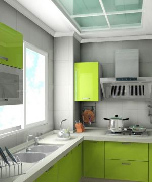 最新现代家装小户型厨房橱柜效果图片