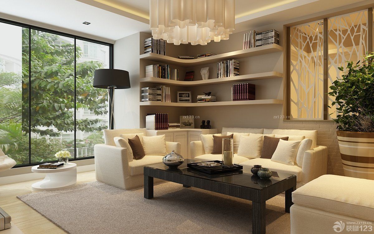 2025简欧小户型客厅桌子装修效果图大全