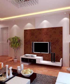 2025最新小房型客厅创意电视柜装修图片大全