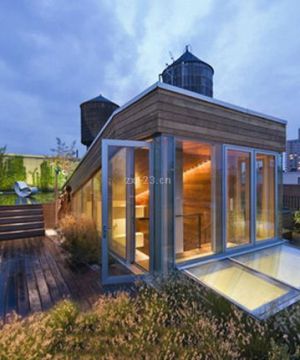 房屋屋顶花园最新设计装修效果图