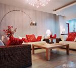 最新90后婚房设计家居客厅装修效果图片