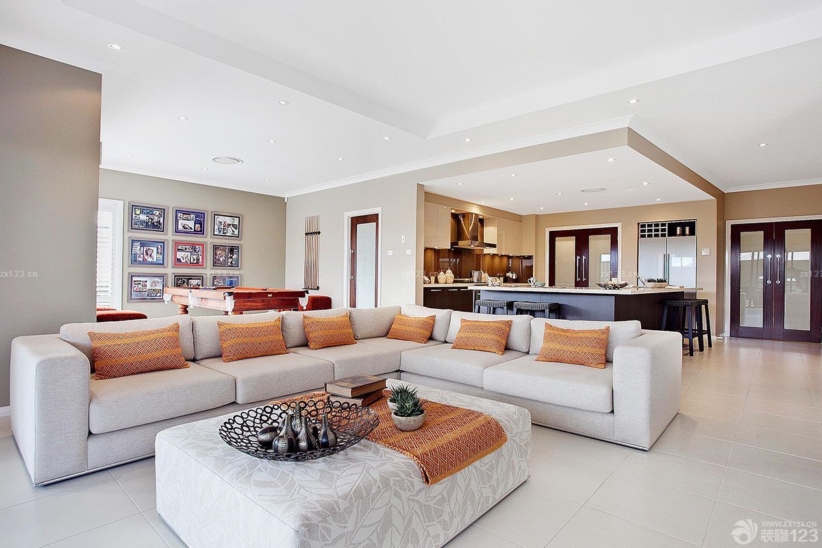 2025最新精美农村二层小别墅布艺茶几装修效果图