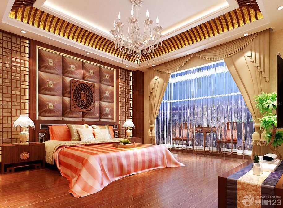 最新农村盖别墅卧室床头背景墙设计大全2025