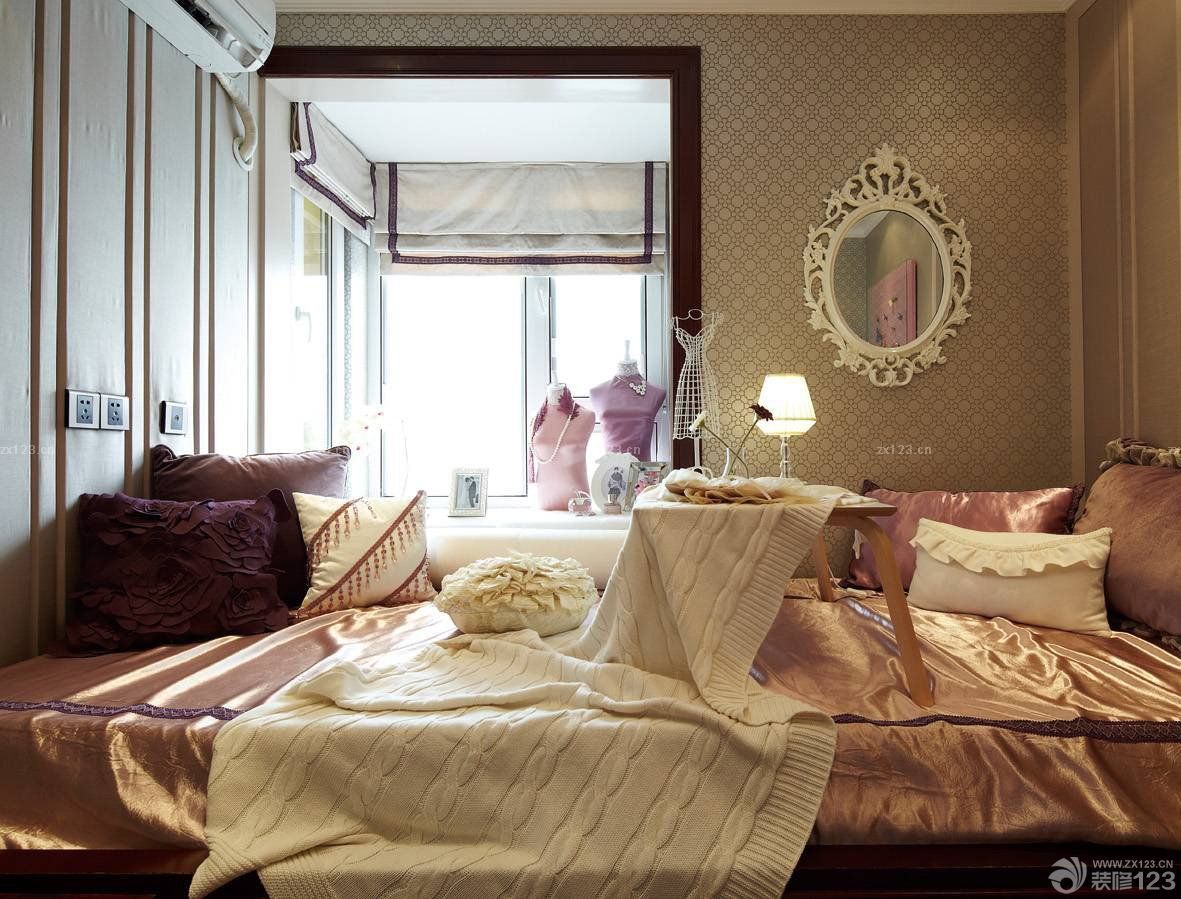 小户型装修榻榻米卧室床设计图片2025