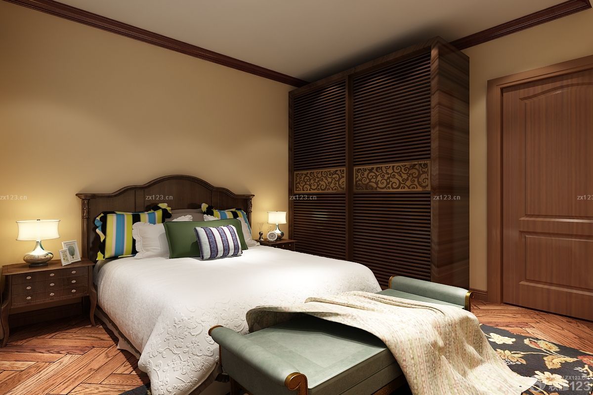 2025最新主卧室大衣柜设计图片欣赏