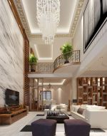乡村二层别墅隔断设计图片大全2025