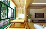2025小户型装修榻榻米盆栽植物效果图片欣赏