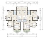 联排农村别墅平面设计图