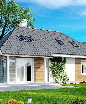 最新木屋别墅北欧简约风格外观装修图片2023