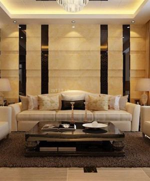 家装客厅组合沙发摆放装修效果图欣赏