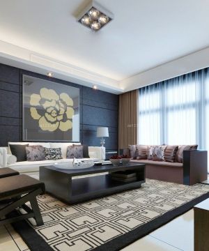 家装客厅组合沙发装修设计效果图库2025