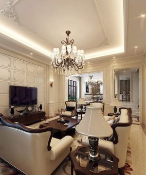 2025特色客厅组合沙发装修设计效果图库