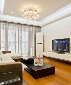 家装客厅转角沙发装修设计效果图库大全