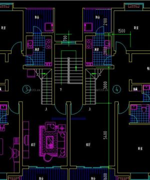 2023最新豪华复式别墅设计图纸