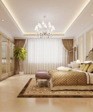 农村盖别墅双人床最新装修设计大全2025