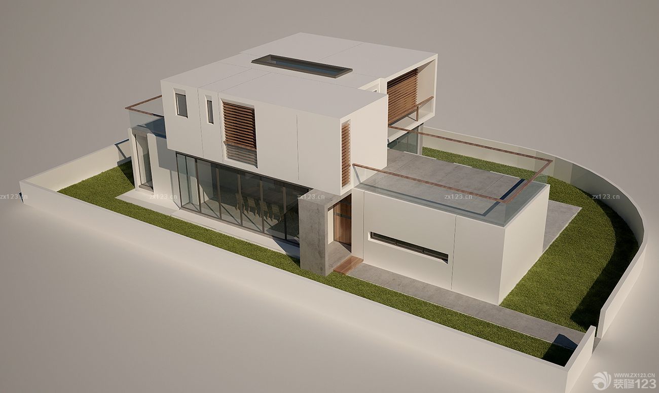 现代农村小型别墅外观设计图大全2025