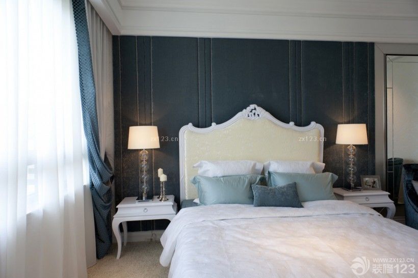 新古典风家装卧室装修样板房大全