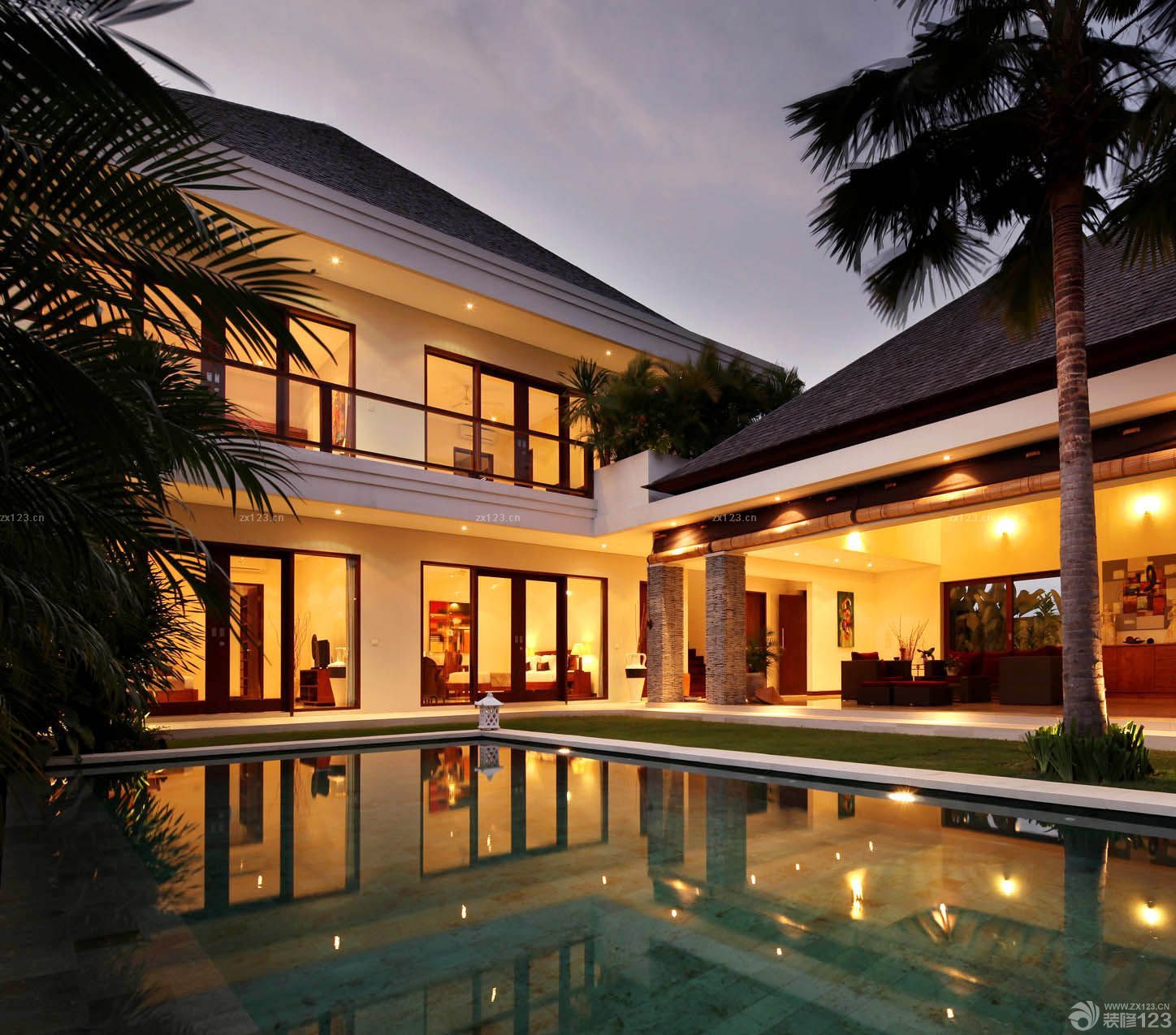 高级别墅外观设计效果图片