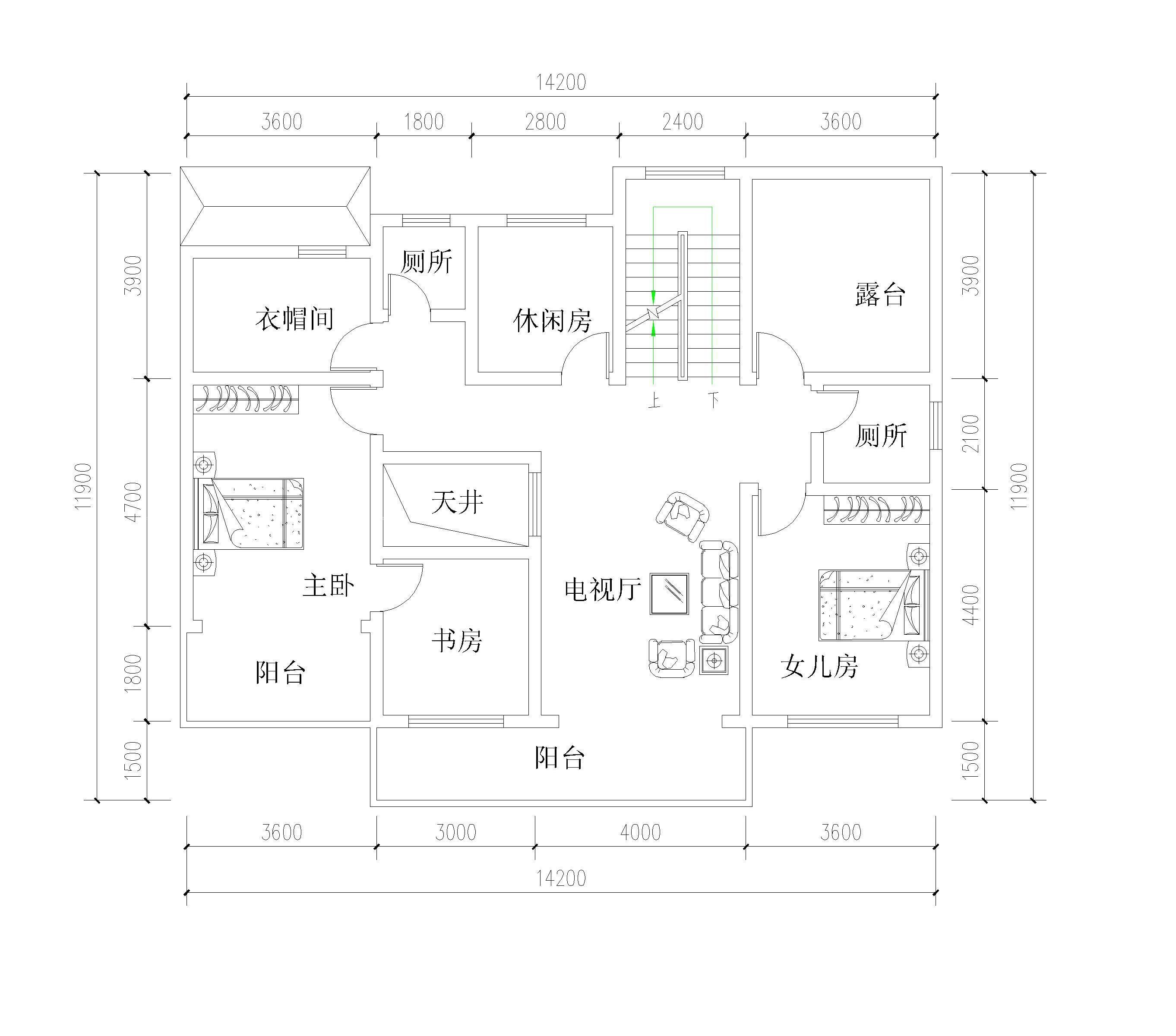 2023最新两层独栋别墅设计平面图大全