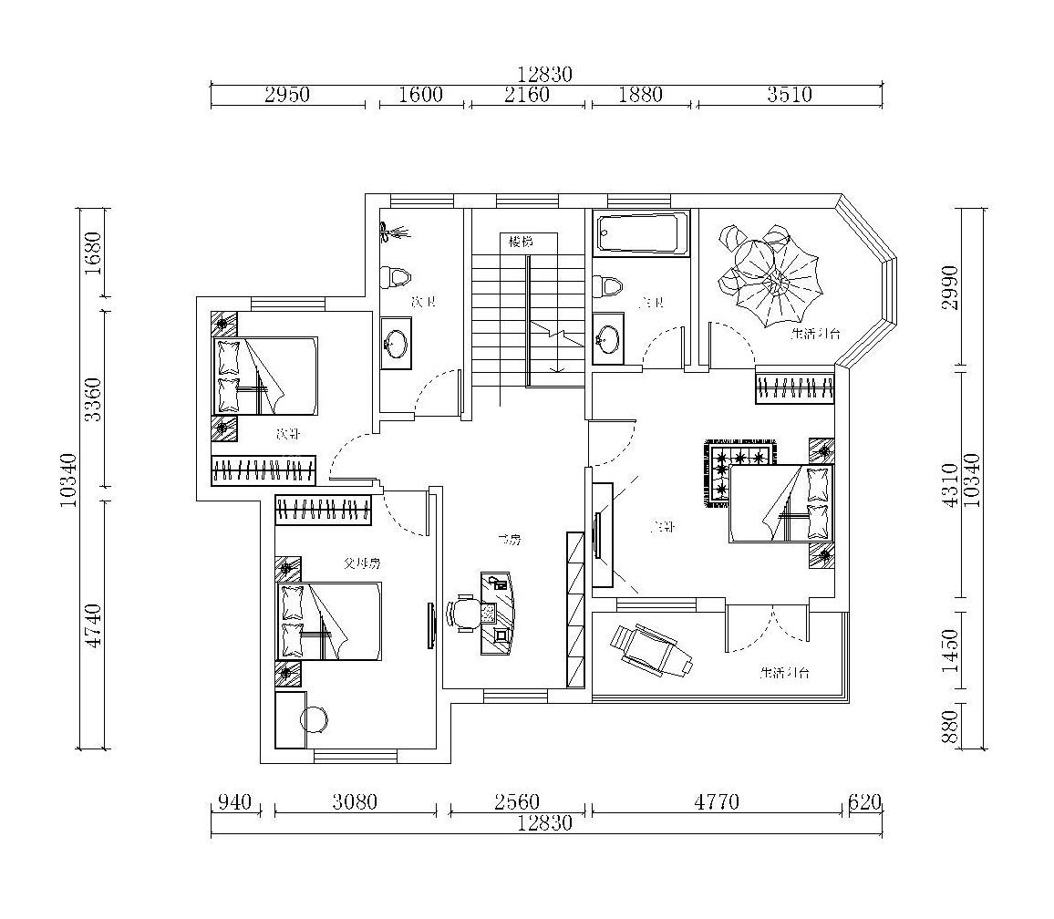 2025两层私人别墅最新设计平面图欣赏