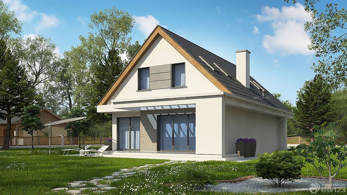 2025最新农村别墅一层半超小户型装修图片欣赏