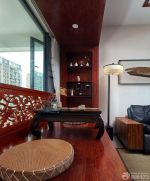 2025最新榻榻米地台木质茶几装修图片大全