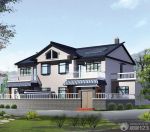 320平米农村2层别墅外观设计图片大全