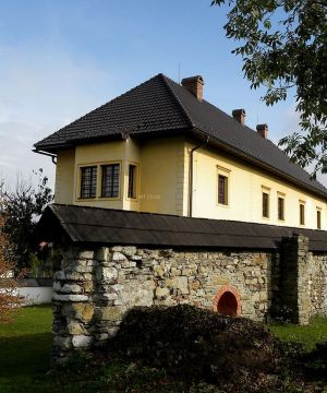 最新农村简易别墅砖砌围墙装修图片2025